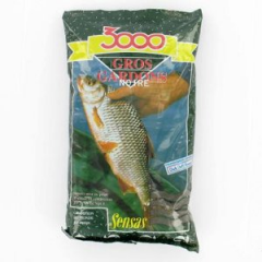 Sensas 3000 VELKÁ PLOTICE ČERNÁ 1 KG