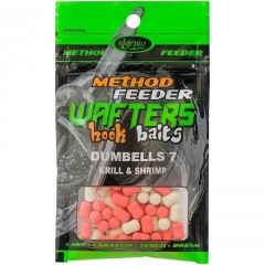 LORPIO Hook Baits Wafters Dumblles 7mm Shellfish Halibut 15g