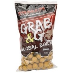 Starbaits grab&go boilies banana cream - banán 20mm 1kg