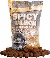 Starbaits Boilies Spicy Salmon 24mm 1kg prošlá expirační doba