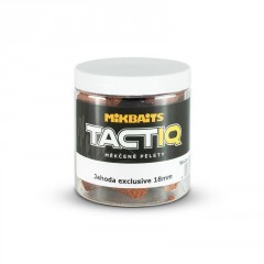 MIKBAITS TactiQ Měkčené pelety Jahoda Exclusive 18mm 250ml