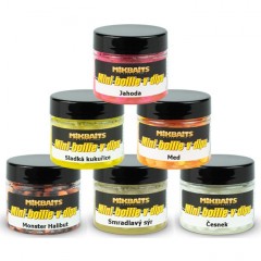 MIKBAITS Mini Boilie v Dipu Česnek 50ml