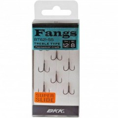MIKADO Trojháčky-BKK-FANGS Super Slide vel.14/8ks  BT-621-SS-14