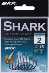 MIKADO BKK-Izumezina s lopatkou Shark Cutting Blade vel.12 černý nikl 12ks   BN2211002-12