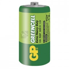 Baterie D GP R20 Greencell 1,5V