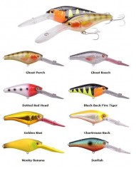 SPRO Wobler BIG BULLET DD DOTTED RED HEAD 8cm/21g