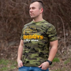 MIKBAITS Maskáčové triko  2xl