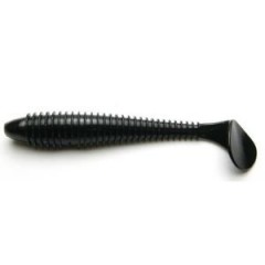 KEITECH Swing Impact FAT 3,8" 9,6cm 8,5g Black 6ks