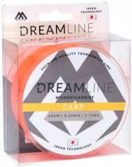 MIKADO Vlasec - DREAMLINE CARP (FLUO ORANGE) - 0.30mm / 9.73kg / 600m - 1 cívka