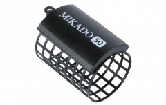 MIKADO Kulaté feederové krmítko (32x44) 80g - Černé - 10 ks