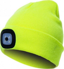 Magg Čepice s led světem žlutá