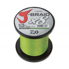DAIWA pletená šňůra J-BRAID 8X 0,16MM 9KG