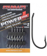 Starbaits Power Hook Long shang 8