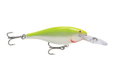 RAPALA Shad Rap Deep Runner - Silver Fluorescent Chartreuse 7cm 8g