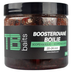 TB Baits Boosterované Boilie Scopex Squid 120 g 20-24 mm TB00622