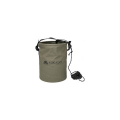 MIKADO Kbelík skládací se šňůrou COLLAPSIBLE BUCKET AMC-048