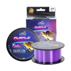 CARP EXPERT vlasec UV fialový  0,35/1000m